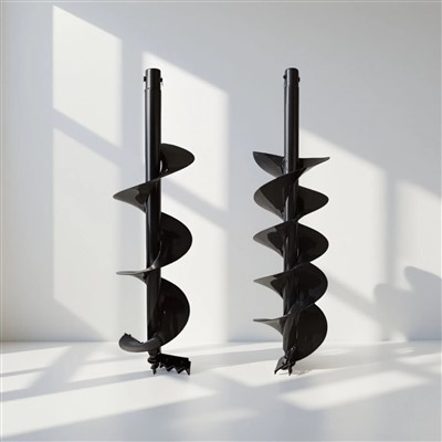 スパイラルドリリングロッド